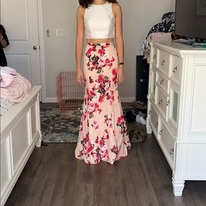 Xscape Two piece prom dress